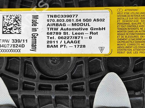 Knee airbag PORSCHE PANAMERA (970) 3.6 4 | BP27799537C50 