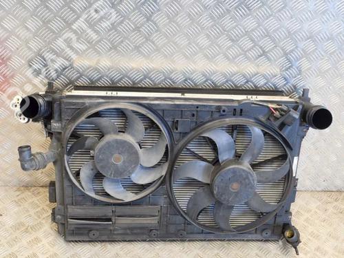 Used Radiator set Radiator set SKODA OCTAVIA II (1Z3) 2.0 TDI 16V (140 hp) 14640050 14640050