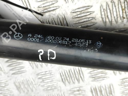 Right front driveshaft MERCEDES-BENZ CLA Coupe (C117) CLA 180 (117.342) | BP31339180M39 