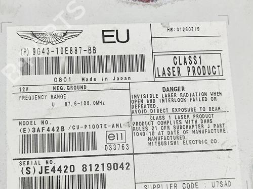 Electronic module ASTON MARTIN DB9 Volante 6.0 V12 | BP34443367M83  - Image 7