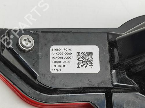 Rear fog light TOYOTA PRIUS (_W6_) 2.0 PHEV (MXWH61L, MXWH61) | BP29975187C37 