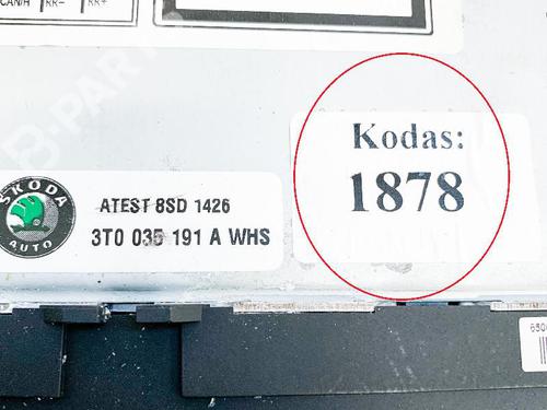 Electronic module SKODA SUPERB II (3T4) 1.6 TDI | BP7738840M83 