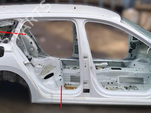 guarda-lamas-tras-direito-bmw-7-e65-e66-e67-2001-2002-2003-2004-2005-2006-2007-2008-2009-39243997 main image