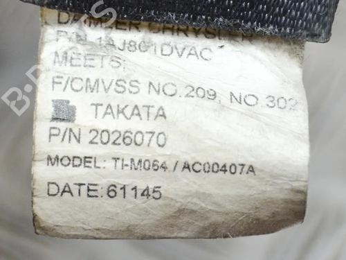 Front right seatbelt CHRYSLER 300C (LX, LE) 3.0 CRD | BP10401748I25 