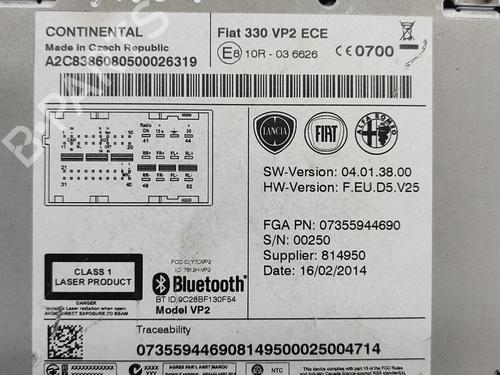 Electronic module FIAT 500L (351_, 352_) 1.4 (199LYB1B) | BP26141994M83 