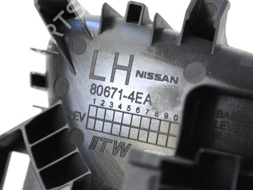 Rear left interior door handle NISSAN QASHQAI II (J11, J11_) 1.6 dCi | BP30210919I15 