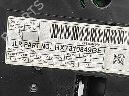 Instrument cluster JAGUAR XE (X760) 2.0 D AWD | BP33383517C47  - Image 5