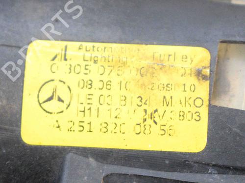 Højre foran tåkelykt MERCEDES-BENZ C-CLASS T-Model (S204) C 250 CGI (204.247) | BP9164791C31 