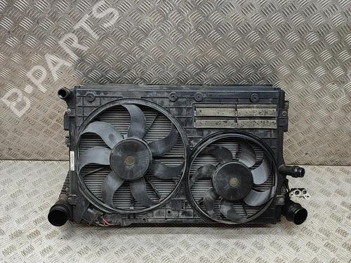 Used Radiator set SKODA OCTAVIA II Combi (1Z5) 2.0 TDI 16V 4x4 (140 hp) 19283075