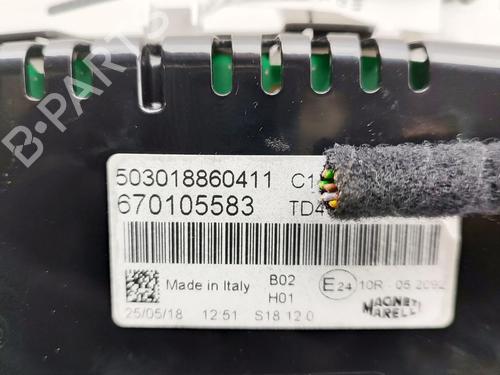 Instrument cluster MASERATI LEVANTE SUV (M161) 3.0 D Q4 | BP31859381C47 