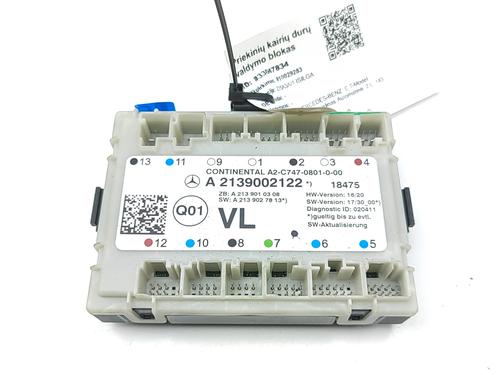 Elektronisk modul MERCEDES-BENZ E-CLASS T-Model (S213) E 220 d 4-matic (213.205) (194 hp) 30492954