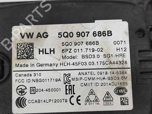 Electronic module VW GOLF VII (5G1, BQ1, BE1, BE2) e-Golf | BP27394076M83