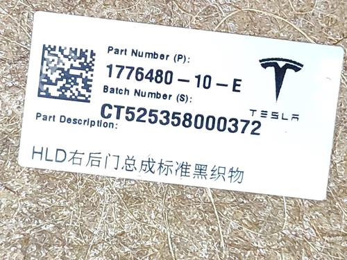 Rear right panel TESLA MODEL 3 (5YJ3) EV | BP38162002C61 - Image 4