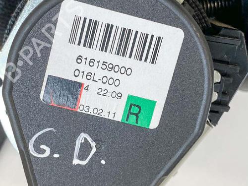 Rear right seatbelt VOLVO V60 I (155) D3 / D4 | BP6864121I28 