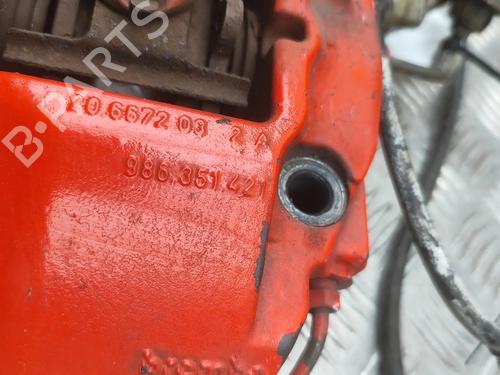 Left front brake caliper PORSCHE BOXSTER (987) 2.7 | BP36470377M105 - Image 6