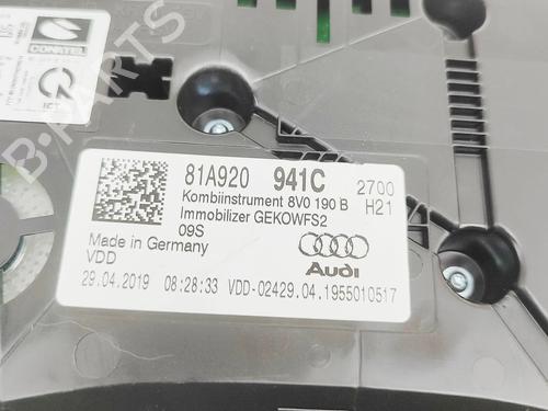 Instrument cluster AUDI Q2 (GAB, GAG) 1.6 TDI | BP39244693C47 - Image 7