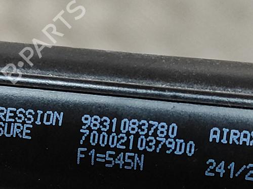 Tailgate lift support CITROËN C4 III (BA_, BB_, BC_) 1.2 PureTech 130 (BAHNSA, BAHNSB) | BP28557887C138 