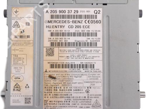 Electronic module MERCEDES-BENZ C-CLASS (W205) C 220 BlueTEC / d (205.002, 205.004) | BP30234842M83 