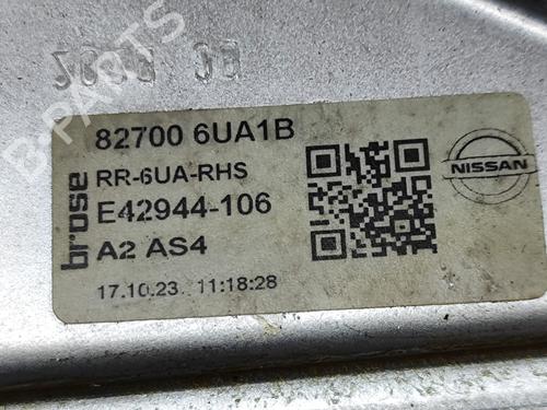 Rear right window mechanism NISSAN QASHQAI III (J12) 1.3 DIG-T | BP29391427C25 