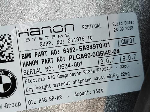 AC compressor BMW X3 (G01, F97, G08) iX3 | BP33380020M34  - Image 7