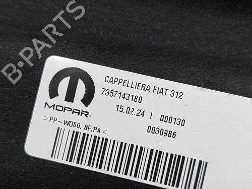 Rear parcel shelf FIAT 500 (312_) 1.0 Mild Hybrid (312.AYD1B) | BP28566696C85