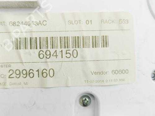 Instrument cluster JEEP GRAND CHEROKEE IV (WK, WK2) 3.0 CRD V6 4x4 | BP29829938C47 