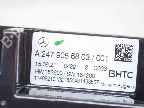 Climate control MERCEDES-BENZ A-CLASS (W177) A 200 (177.087) | BP27756934I5 