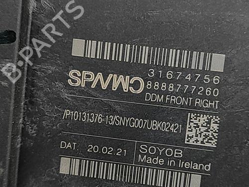 Right front window motor VOLVO V60 II (225) B6 Mild-Hybrid AWD | BP31626674E20 