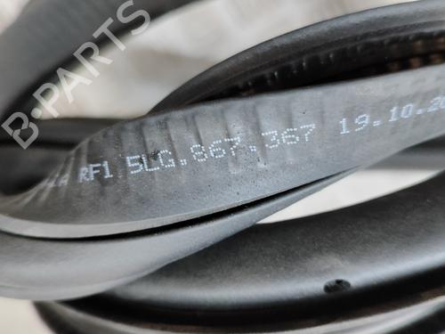 Rubber door seal SKODA ENYAQ iV SUV (5AZ) 80 | BP28551935C142 