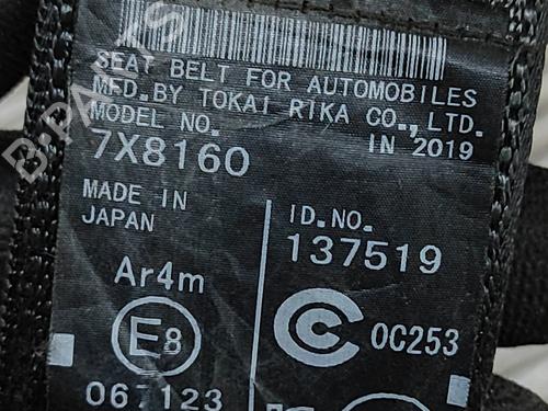 Rear left seatbelt LEXUS NX (_Z1_) 300h AWD (AYZ15, AYZ15_, AYZ15R) | BP28028824I29  - Image 5