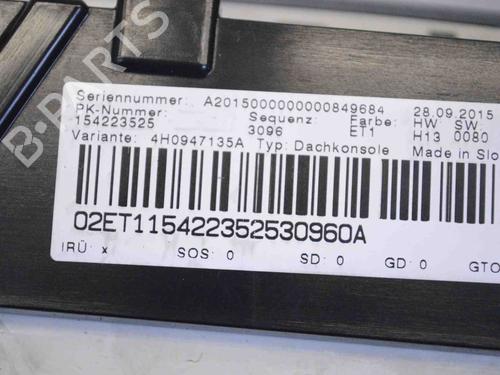 Innerbelysning AUDI A8 D4 (4H2, 4H8, 4HC, 4HL) 3.0 TDI quattro | BP30244435I8