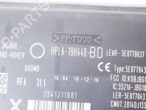 Electronic module LAND ROVER RANGE ROVER SPORT II (L494) 3.0 SDV6 4x4 | BP10071641M83 