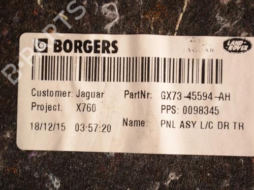 Boot lining JAGUAR XE (X760) 2.0 D | BP30226240I3 