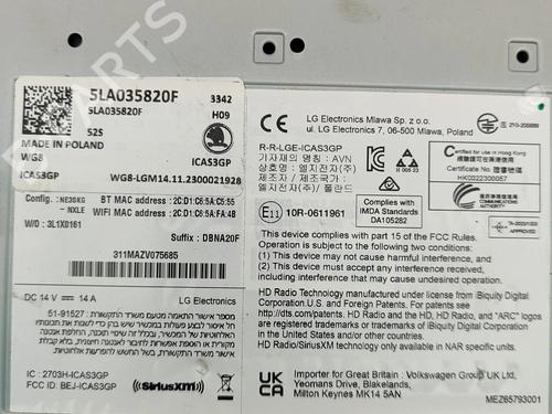 Electronic module SKODA ENYAQ iV SUV (5AZ) 85 | BP27796186M83 