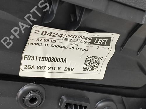 Rear left panel VW T-ROC (A11, D11) 1.0 TSI | BP23416531C60  - Image 7