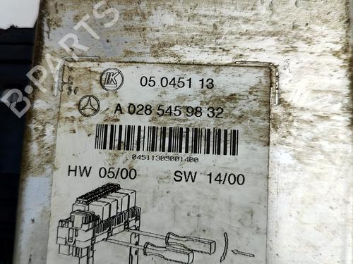 Fuse box MERCEDES-BENZ S-CLASS (W220, V220) S 500, S 500 L (220.075, 220.175, 220.875) | BP25380546E1 
