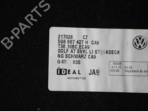 Kofferbakbekleding VW GOLF VII (5G1, BQ1, BE1, BE2) 2.0 GTD | BP30248851I3