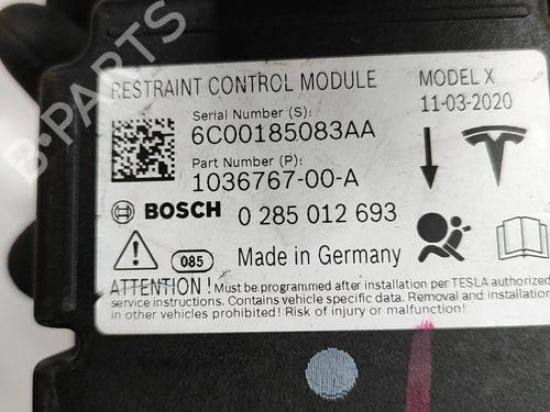 ECU airbags TESLA MODEL X (5YJX) P100D AWD | BP28387785M53