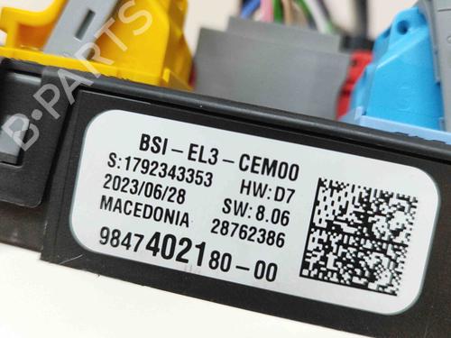 Fuse box CITROËN C3 III (SX) 1.2 THP 110 (SXHNPS, SXHNZT, SXHNZ6) | BP29459125E1 
