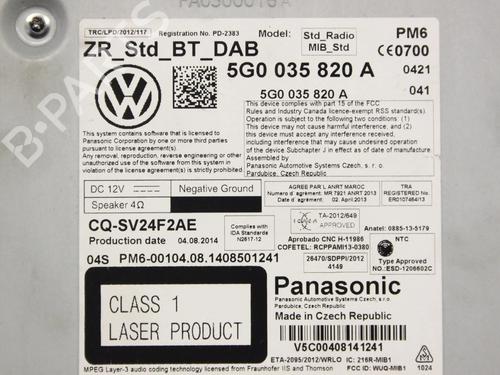 Electronic module VW GOLF VII (5G1, BQ1, BE1, BE2) 1.6 TDI | BP9871023M83
