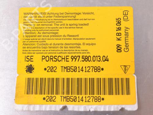 Right seat airbag PORSCHE 911 Convertible (997) 3.6 Carrera | BP30211850C14
