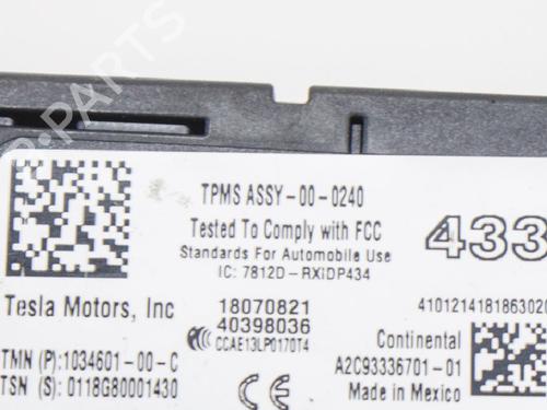 Elektronisk modul TESLA MODEL S (5YJS) 75 | BP7798470M83 