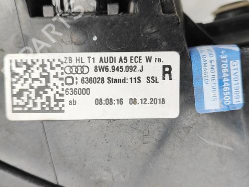 Right taillight AUDI A5 Sportback (F5A, F5F) 35 TFSI Mild Hybrid | BP31715543C35 