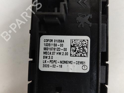Right front window switch CITROËN C5 AIRCROSS (A_) 1.2 PureTech 130 (ARHNSJ) | BP28551457I26