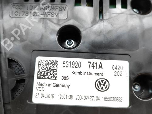Instrument cluster VW GOLF VII Variant (BA5, BV5) 2.0 TDI | BP17635003C47