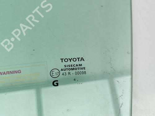 Front left door window TOYOTA C-HR (_X2_, _H2_) Hybrid (ZYX20) | BP30108340C18 