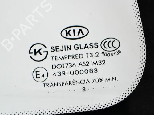 Rear left quarter glass KIA CARENS III MPV (UN) 2.0 CVVT | BP10072410C93 