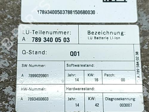 Battery MERCEDES-BENZ C-CLASS T-Model (S205) C 300 BlueTEC Hybrid / h (205.212) | BP27800146E11 