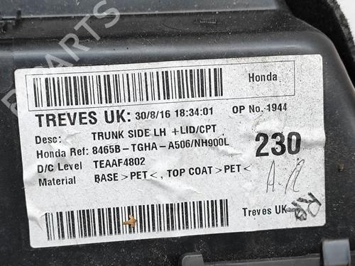Boot lining HONDA CIVIC X Hatchback (FC_, FK_) 2.0 Type-R (FK8) | BP20981573I3 