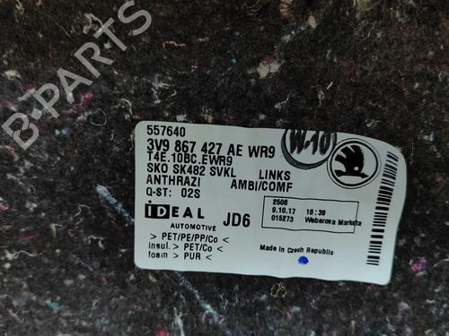 Wykładzina bagażnika SKODA SUPERB III Estate (3V5) 2.0 TDI | BP17548800I3